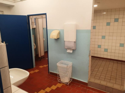 WC, Duschen